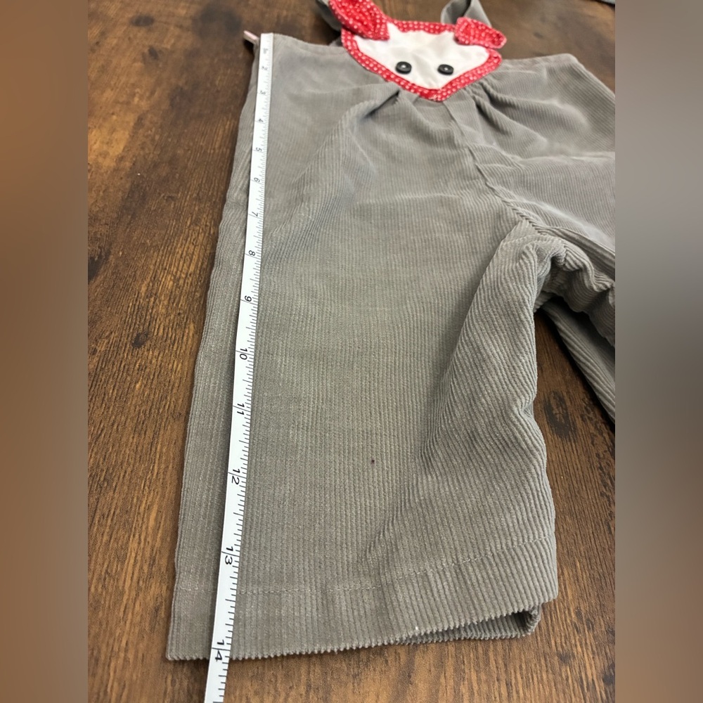 Vintage Corduroy Mouse Overalls - Picture 7 of 9